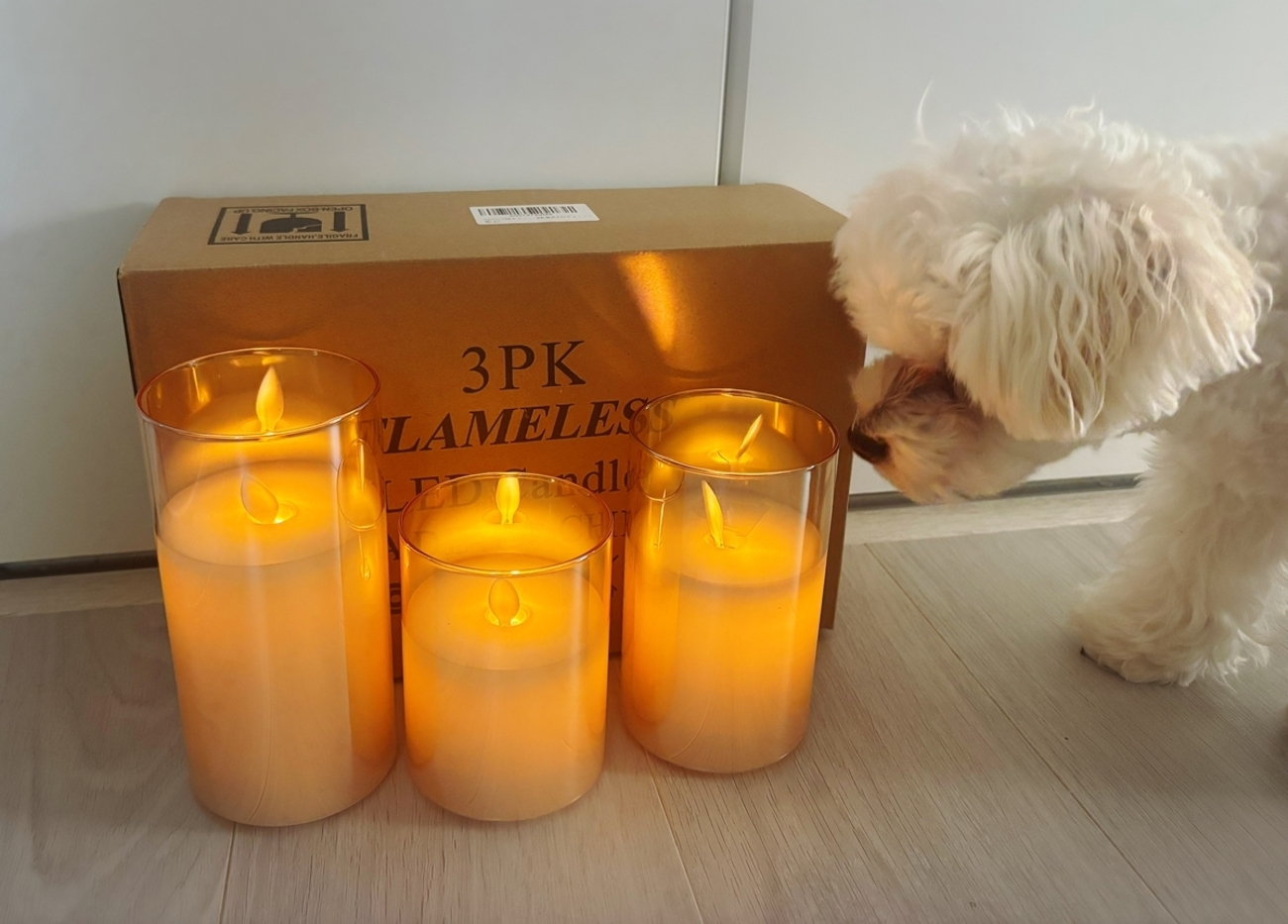AnnTec【LEDキャンドル】で手軽＆安全におしゃれルーム❣️ - ままえに