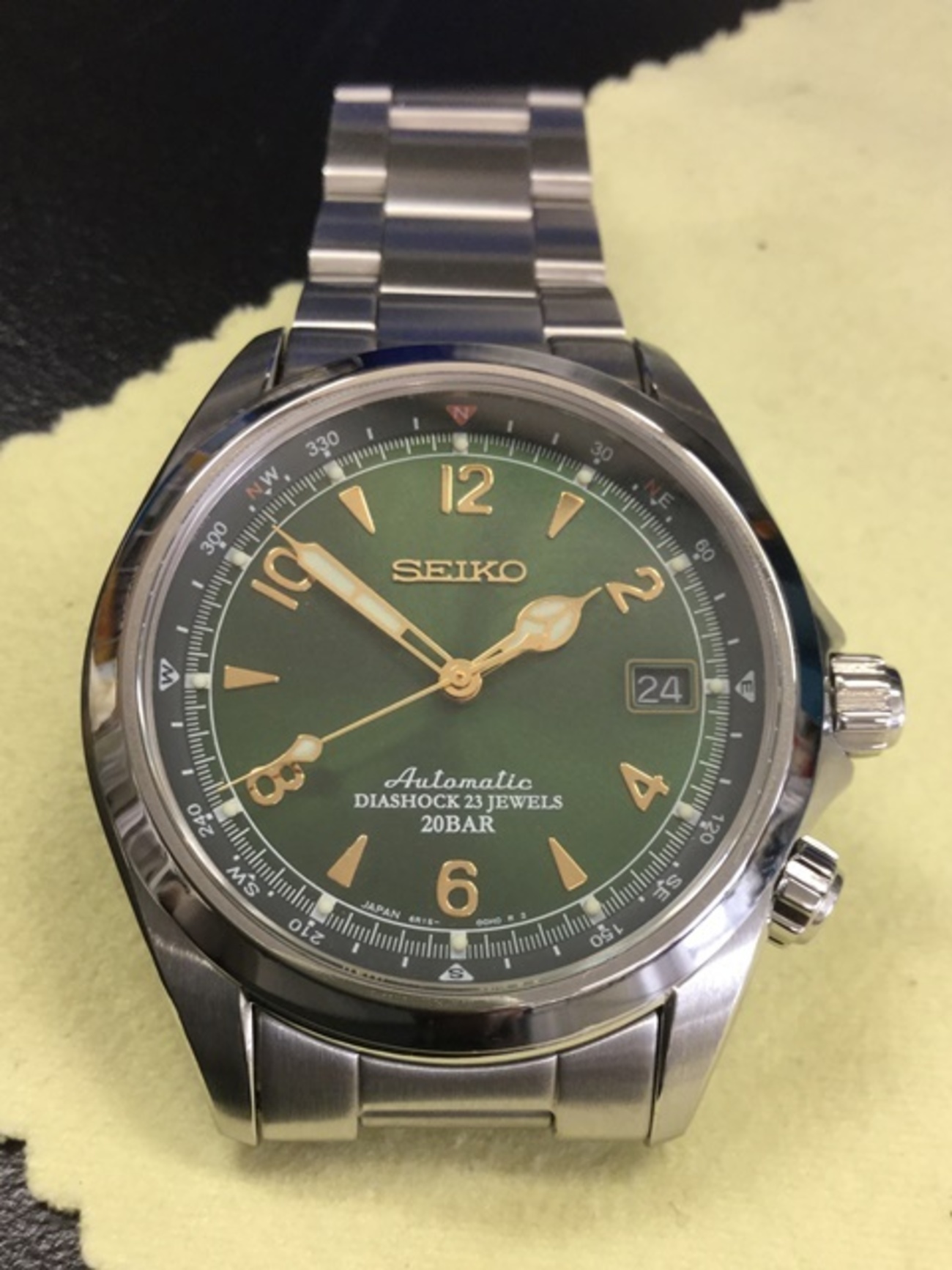 SEIKO 6R15 Alpinist （SARB017）（アルピニストのベルト交換） - 古 