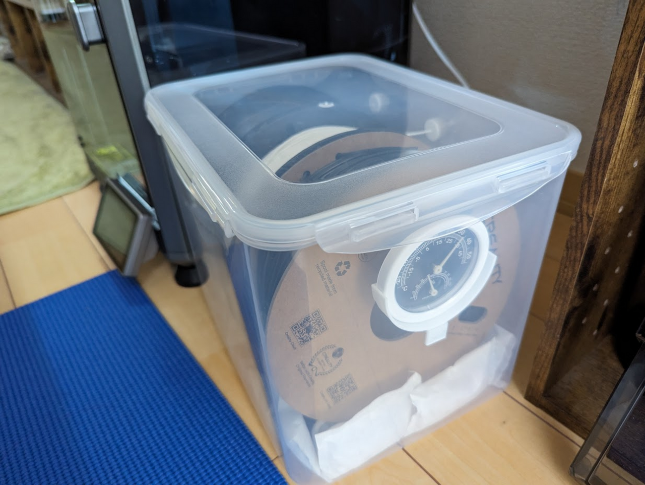 フィラメント防湿ボックスを使い物になるように改良した - 下林明正の 