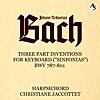 J.S.BACH: Three part inventions for keyboard (