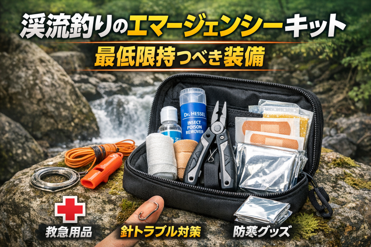 エマージェンシーキット - 釣り初心者のための入門ブログ｜だり 