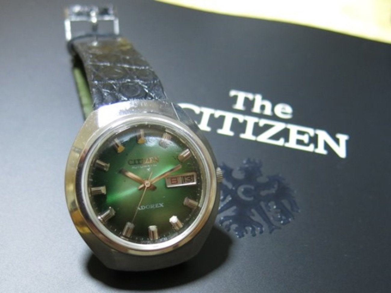 CITIZEN ADOREX 8050A （その1：分解編、薄型ムーブにU＆U式） - 古 