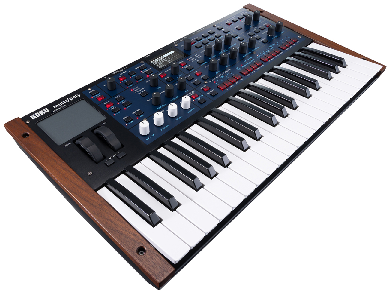 KORG mono/polyのアナログサウンドをデジタルで再現したモデリング 