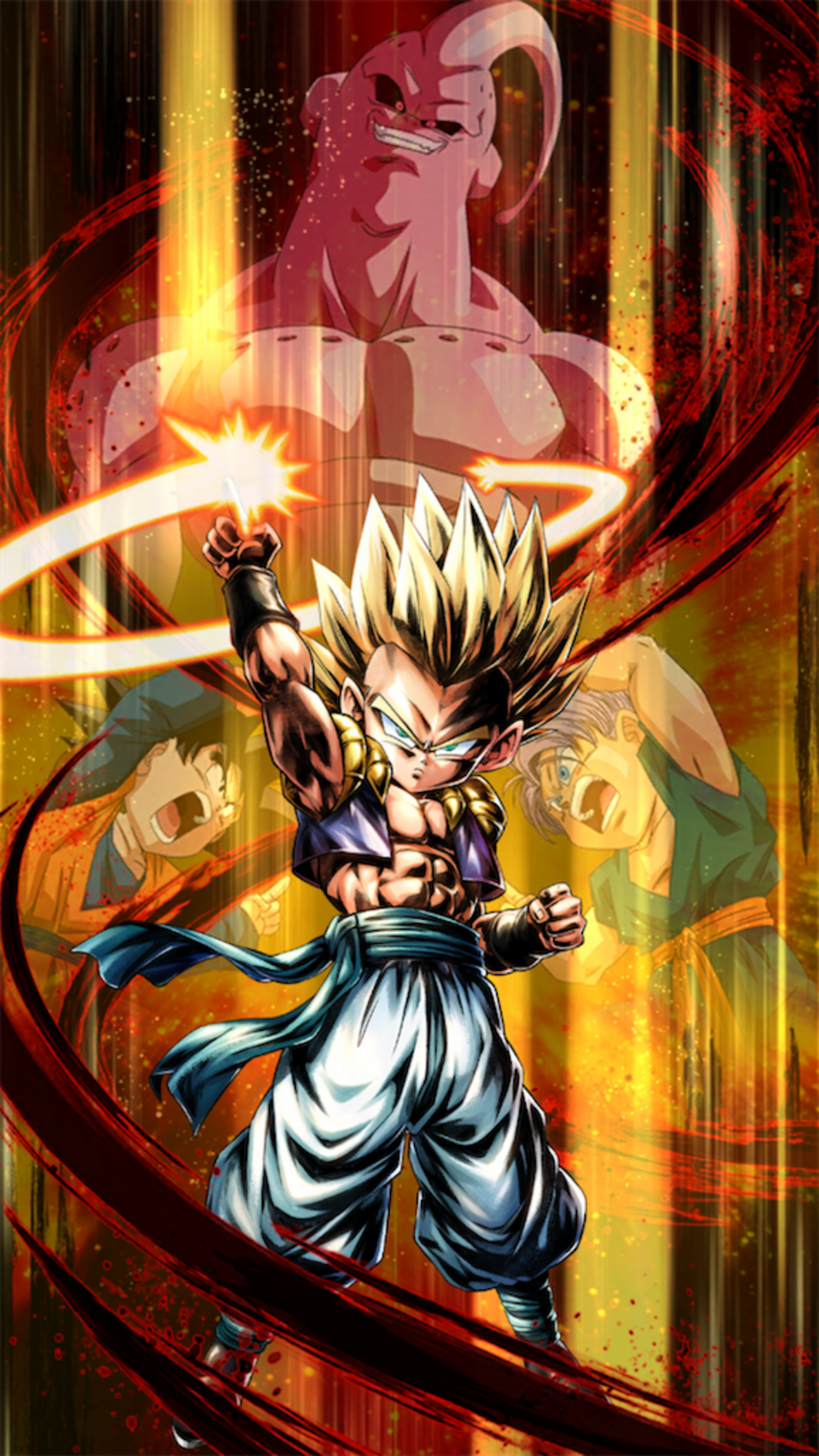 ドラゴンボールレジェンズ】超サイヤ人ゴテンクス：超3変身ver（RED/SP 