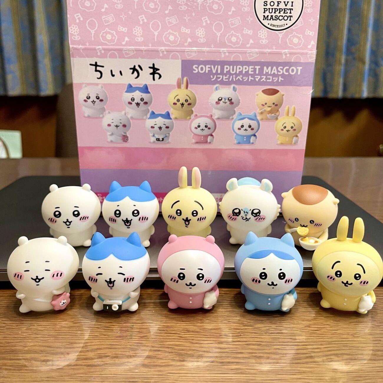 ちいかわ ソフビパペットマスコットを箱買いしました - みんなたのしく 