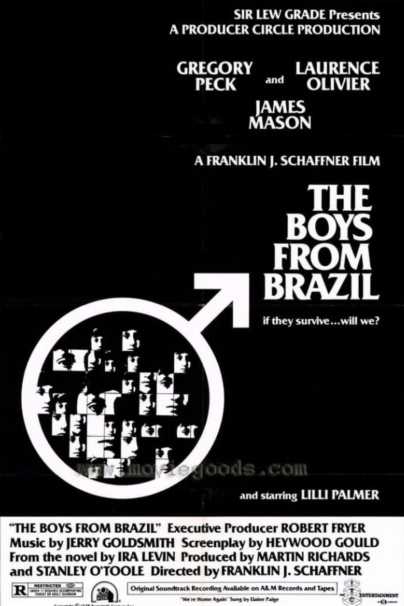 ブラジルから来た少年】ナチスの亡霊が甦る佳作スリラー - パグ太郎の 