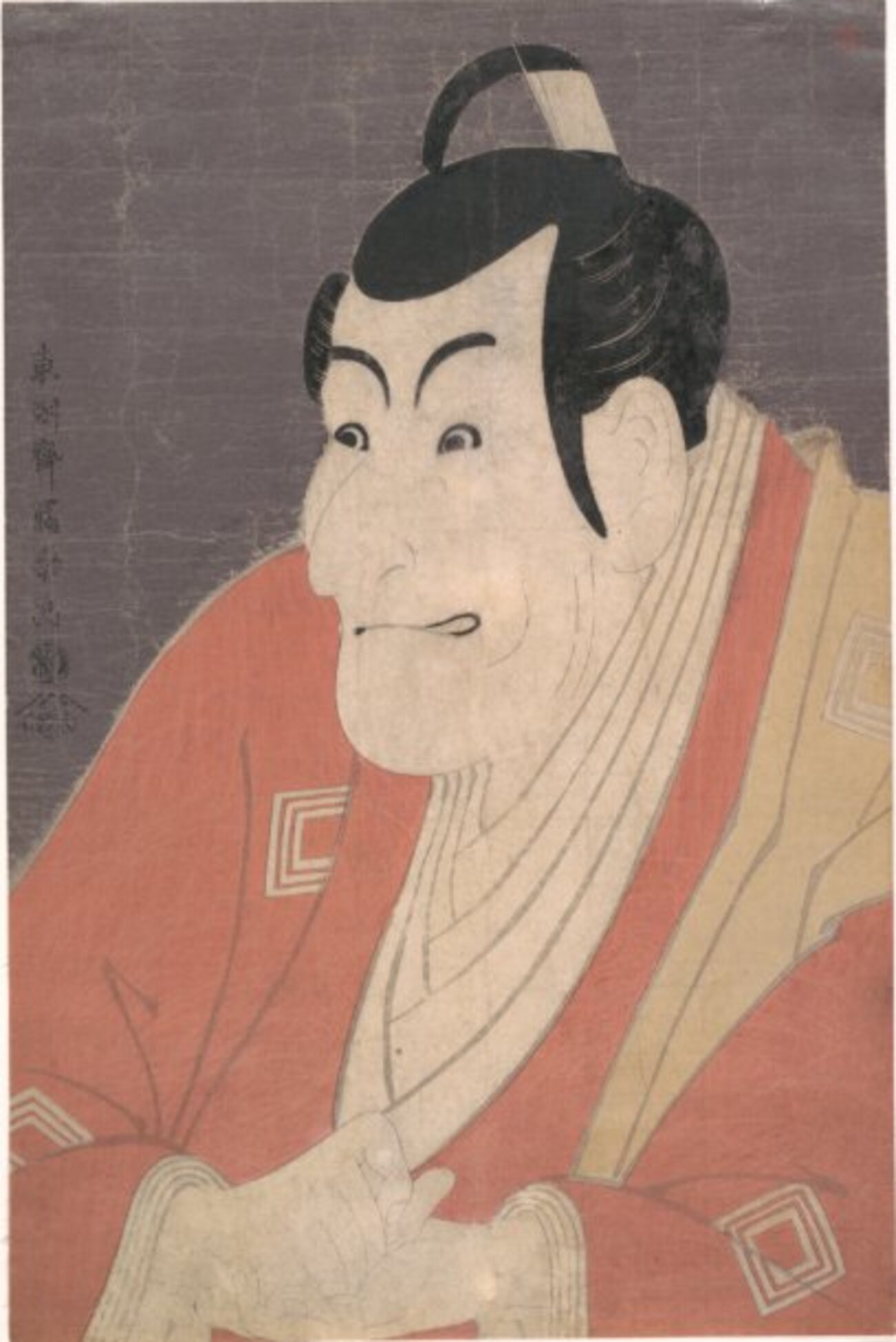 【未開封・未使用品】市川鰕蔵の竹村定之進 東洲斎写楽 ジグソーパズル 写楽 木版画 東洲斎写楽 市川鰕蔵の竹村定之進 松崎啓三郎作品 | 東京工芸館