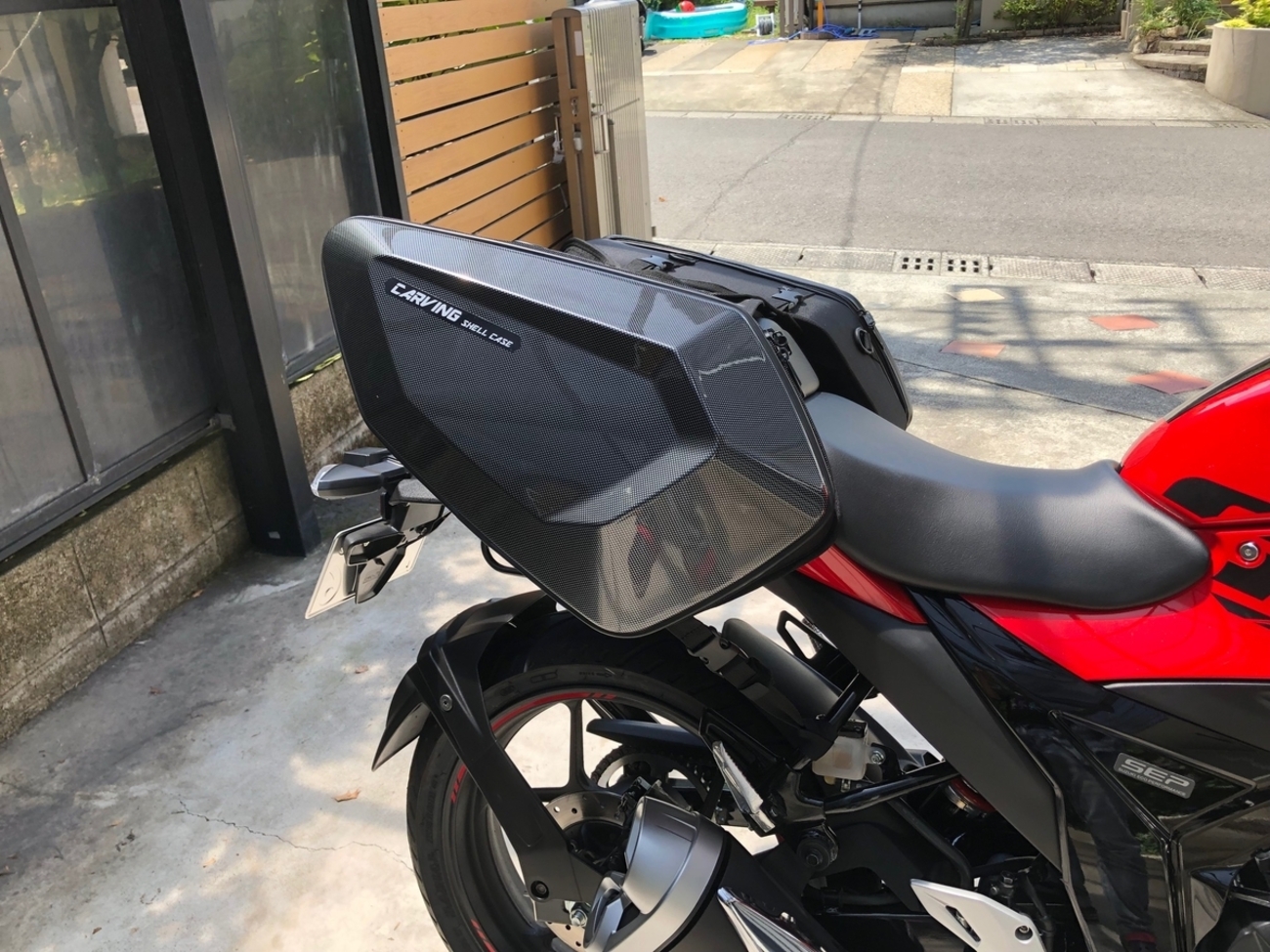 タナックス カービングシェルケース MFK-272 - zx900aのGPZ900Rと 