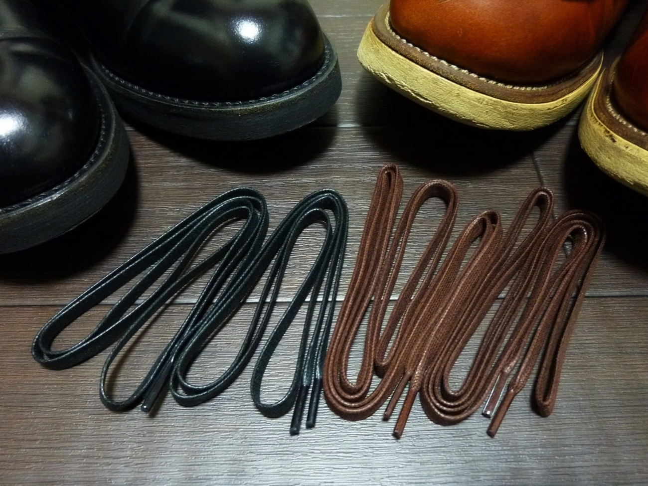 REDWING COLUMN NO.85 This is... / Waxed Dress Shoelaces - 赤い羽BLOG