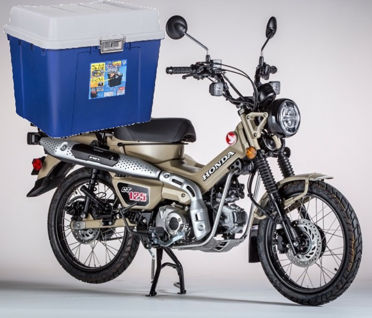 ハンターカブ(プレスカブにて汎用使用) ハンターカブ CT125 クロスカブ ADV150 38L パニアケース サイド