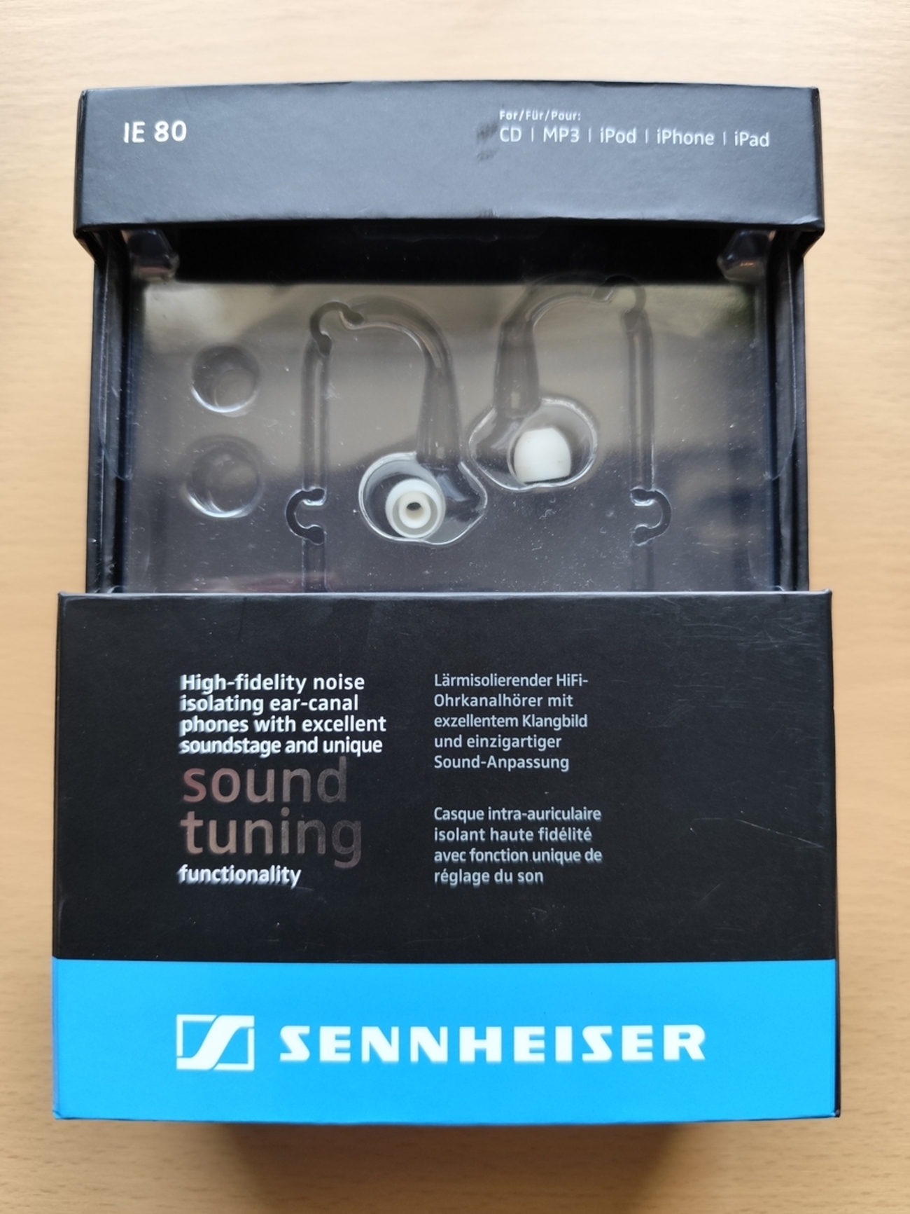 SENNHEISER「IE80」上質な低域にキレのある高域で心地良い音!! - 私は 