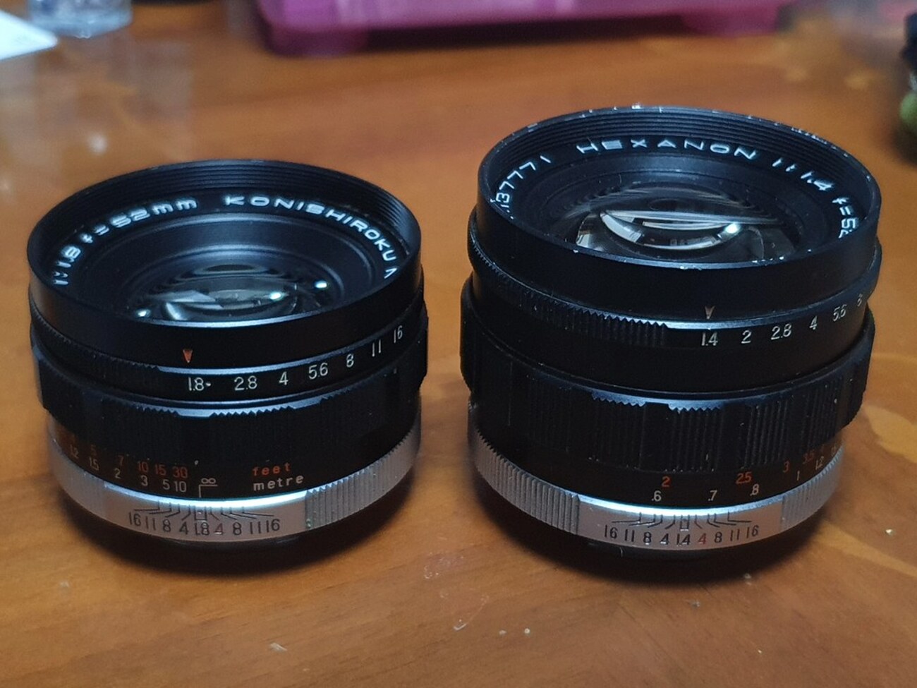 レンズ沼339本目】KONICA FマウントHEXANON 52mm F1.4を入手。危うい