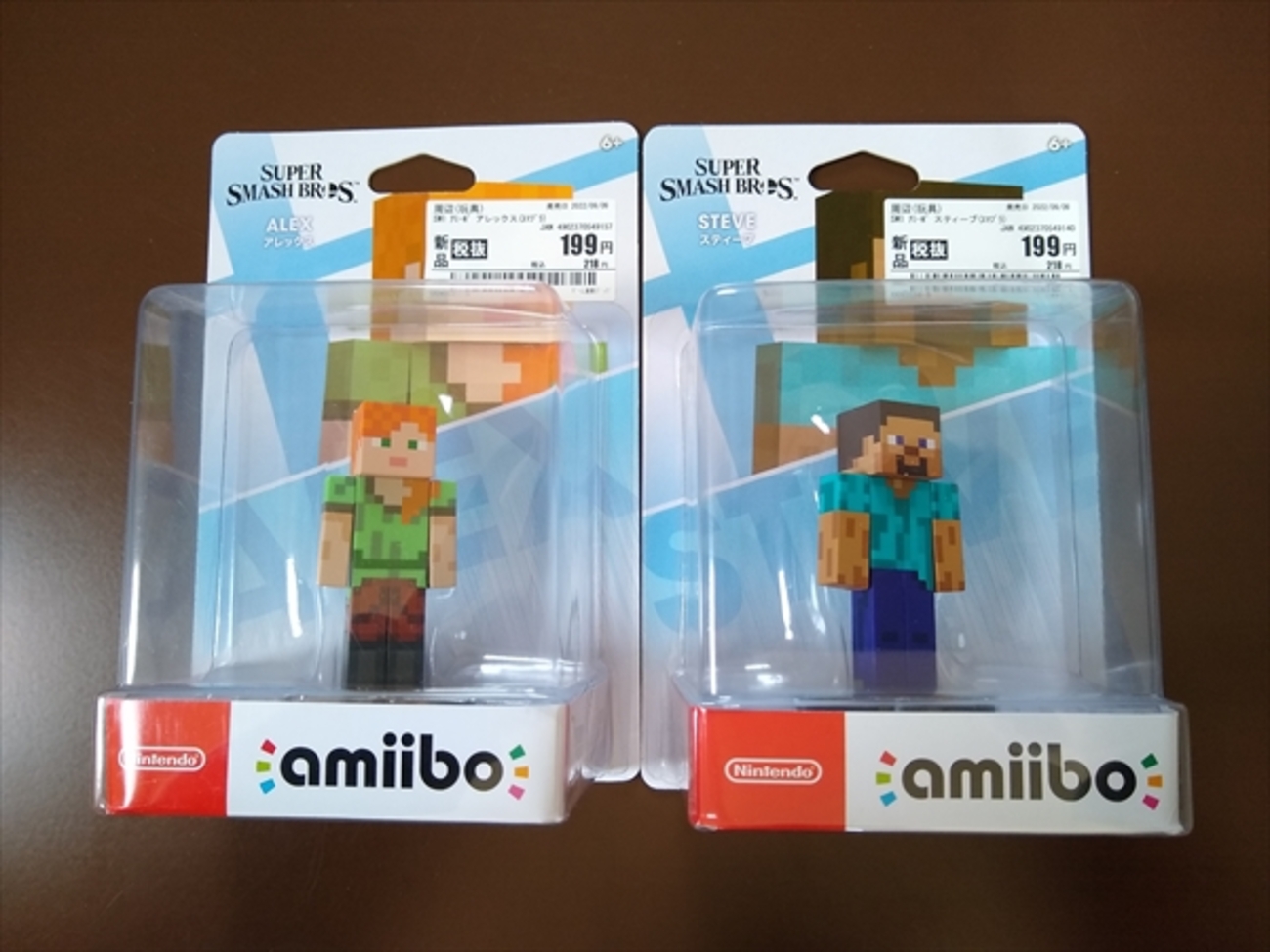 amiibo スティーブ（レビュー） - ぬーまいと工房（AtelierNoumite）