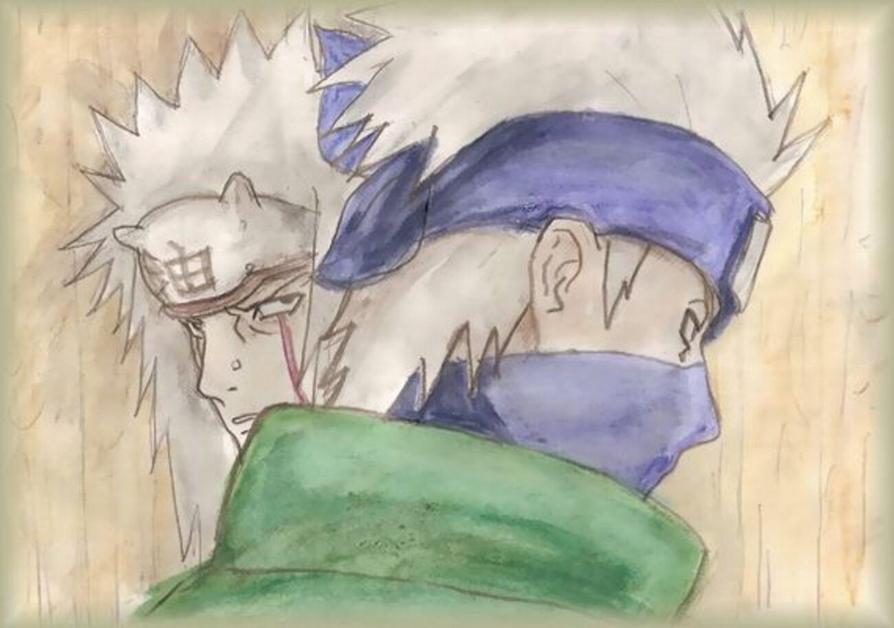 自来也とカカシ - ナルト好きブログ！(NARUTO考察・雑考）