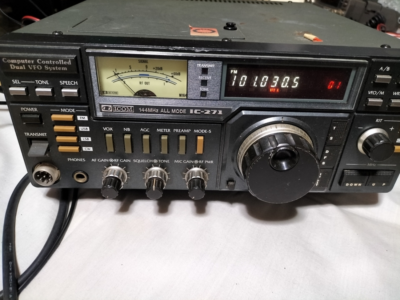 IC-271 全モード無線機 コンピュータ制御 IC-271 全モード無線機 コンピュータ制御