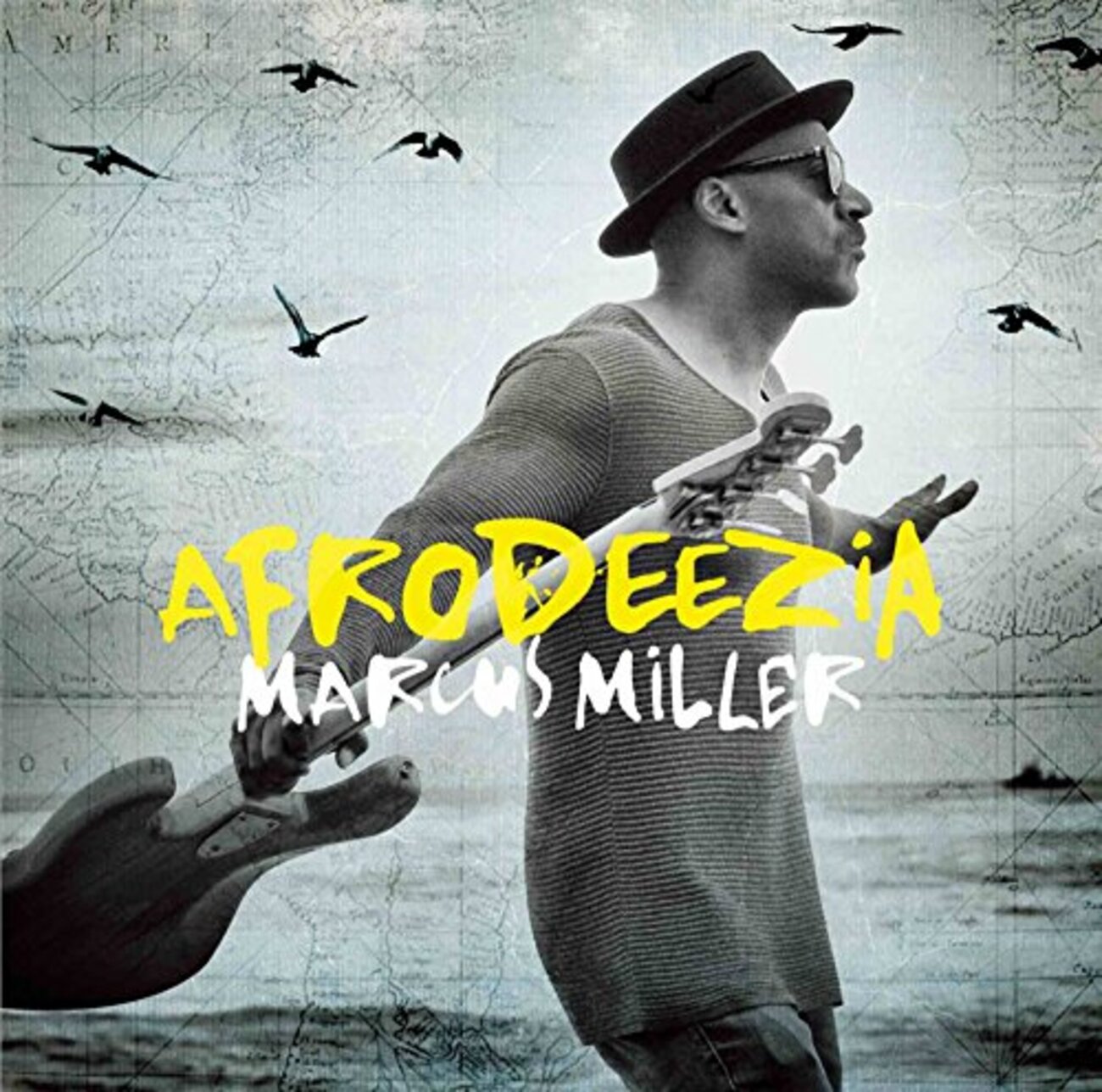 Marcus Miller マーカスミラー Tシャツ Afrodeezia スラップおじさんことMarcus Millerの去年のアルバム