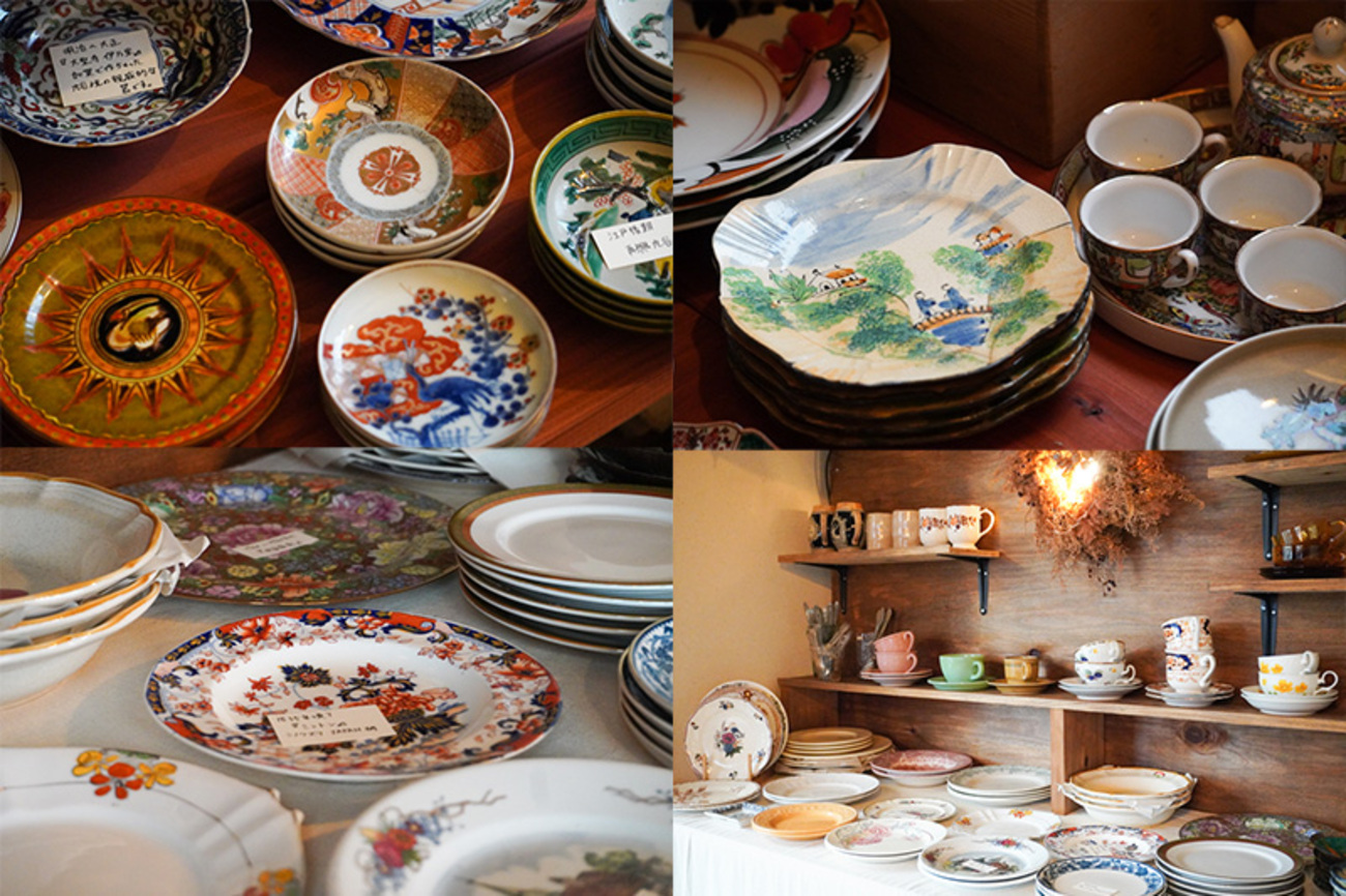 普段使いできるアンティーク食器が手に入る♪「Antico