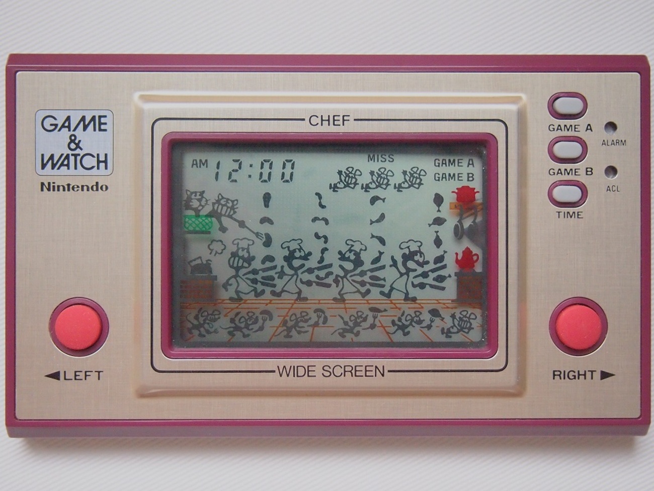 第12作】 FP-24 シェフ - どこでもGAME&WATCH ～ゲームウオッチ全機種 