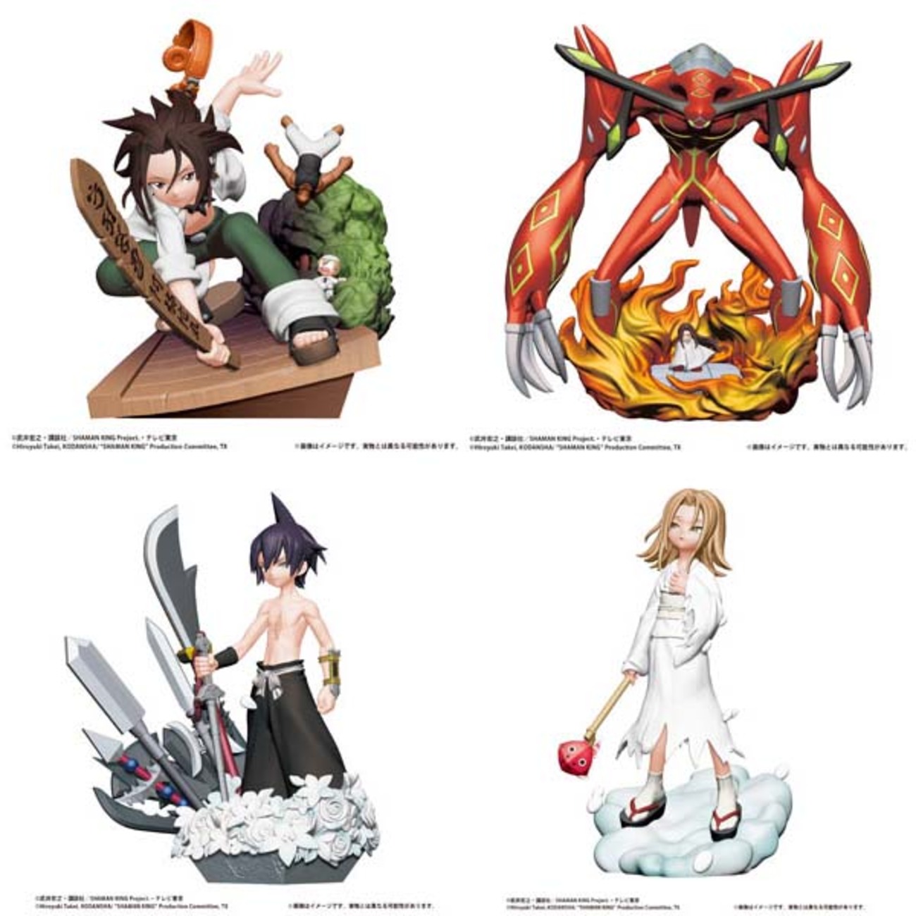 SHAMAN KING】プチラマシリーズ『SHAMAN KING Over Soul 
