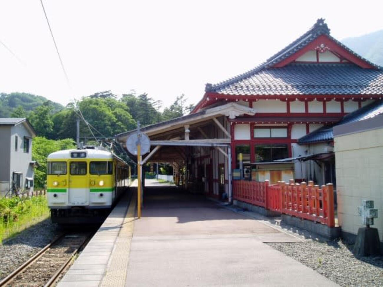 弥彦線 弥彦駅 - 武蔵鉄道管理局第二報