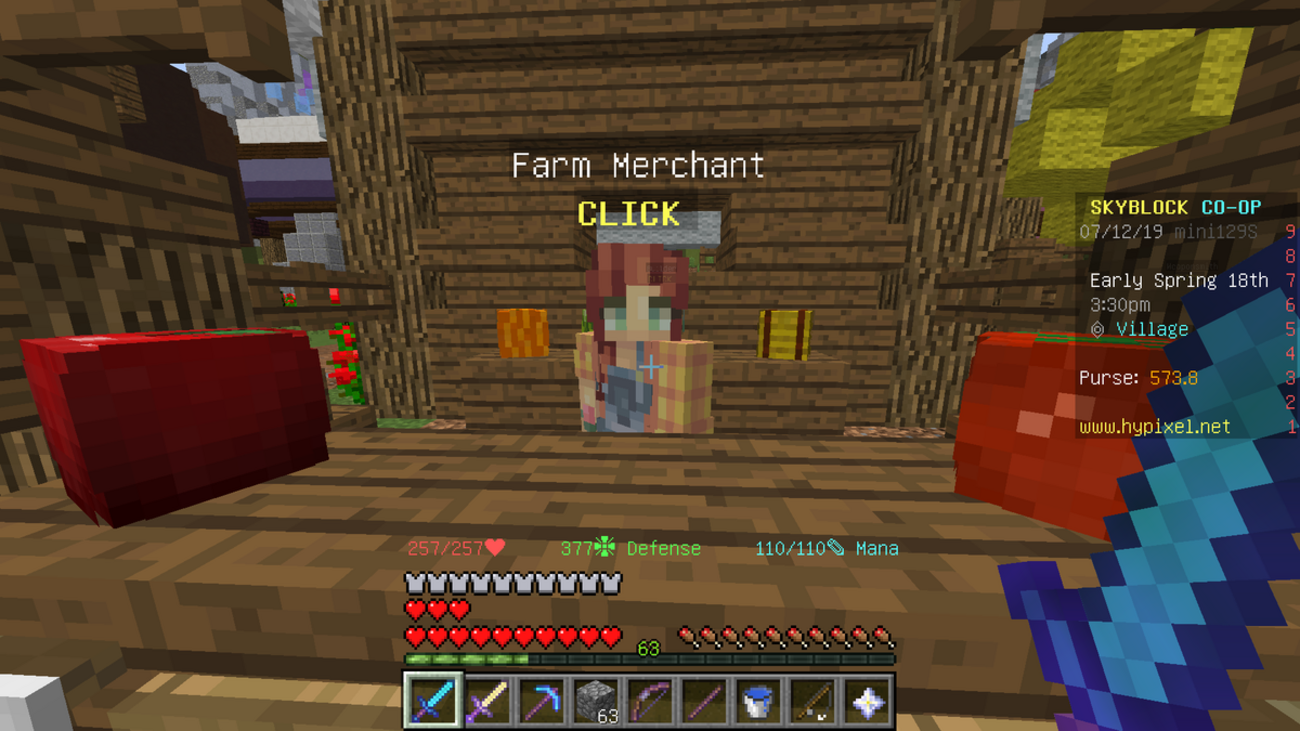 Hypixel Skyblock】砂（Sand）と氷（Ice）の入手方法！ - うまげーむのゲームブログ