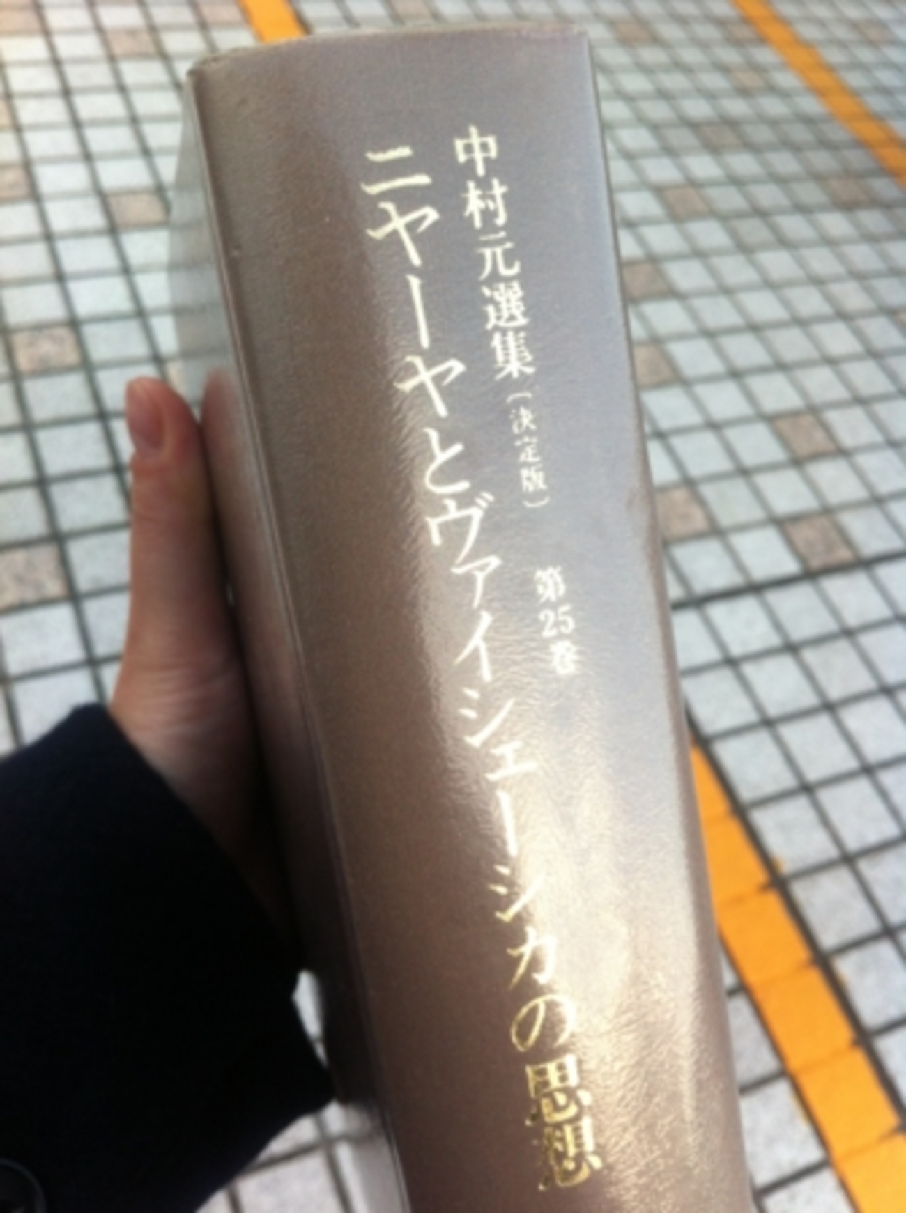 ニヤーヤとヴァイシェーシカの思想 中村元 著 - うちこのヨガ日記
