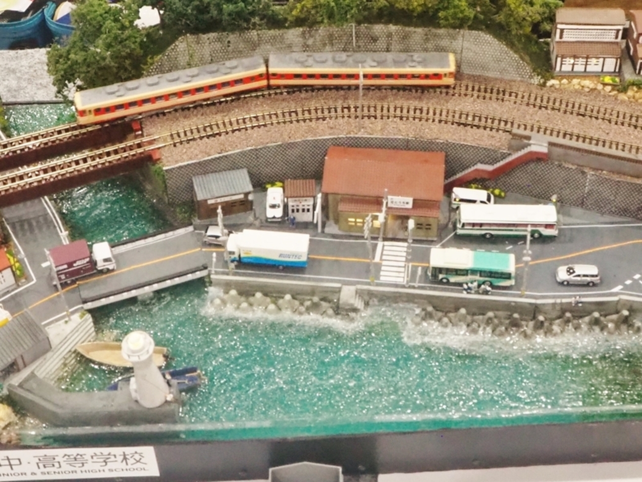 全国高校鉄道模型コンテスト2019 広島城北高校がモジュールで最