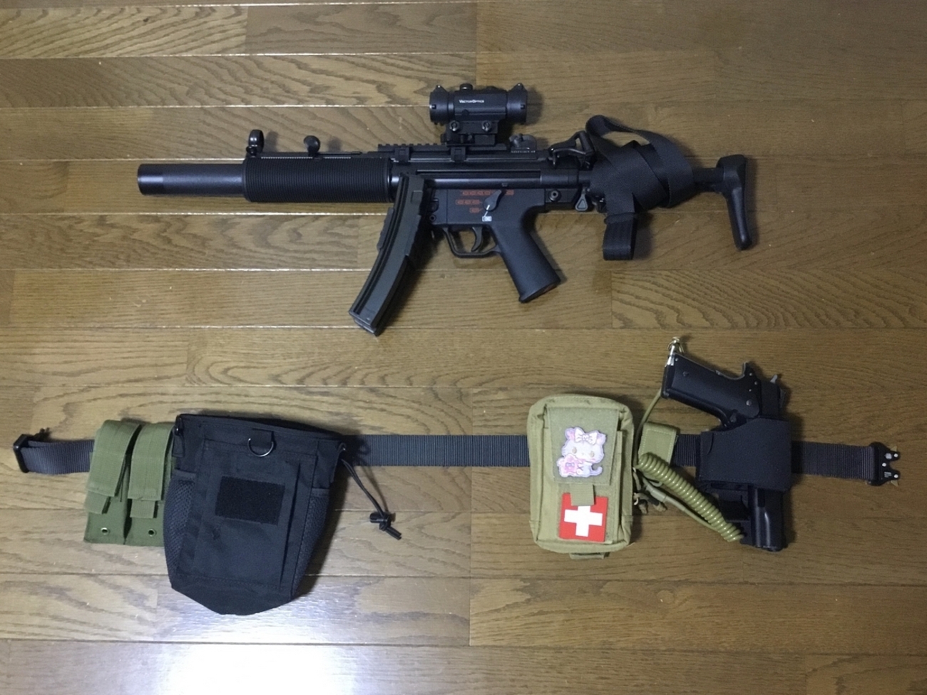 ファーストラインをシンプル化した（最初の一挺を買った後の、次の装備 