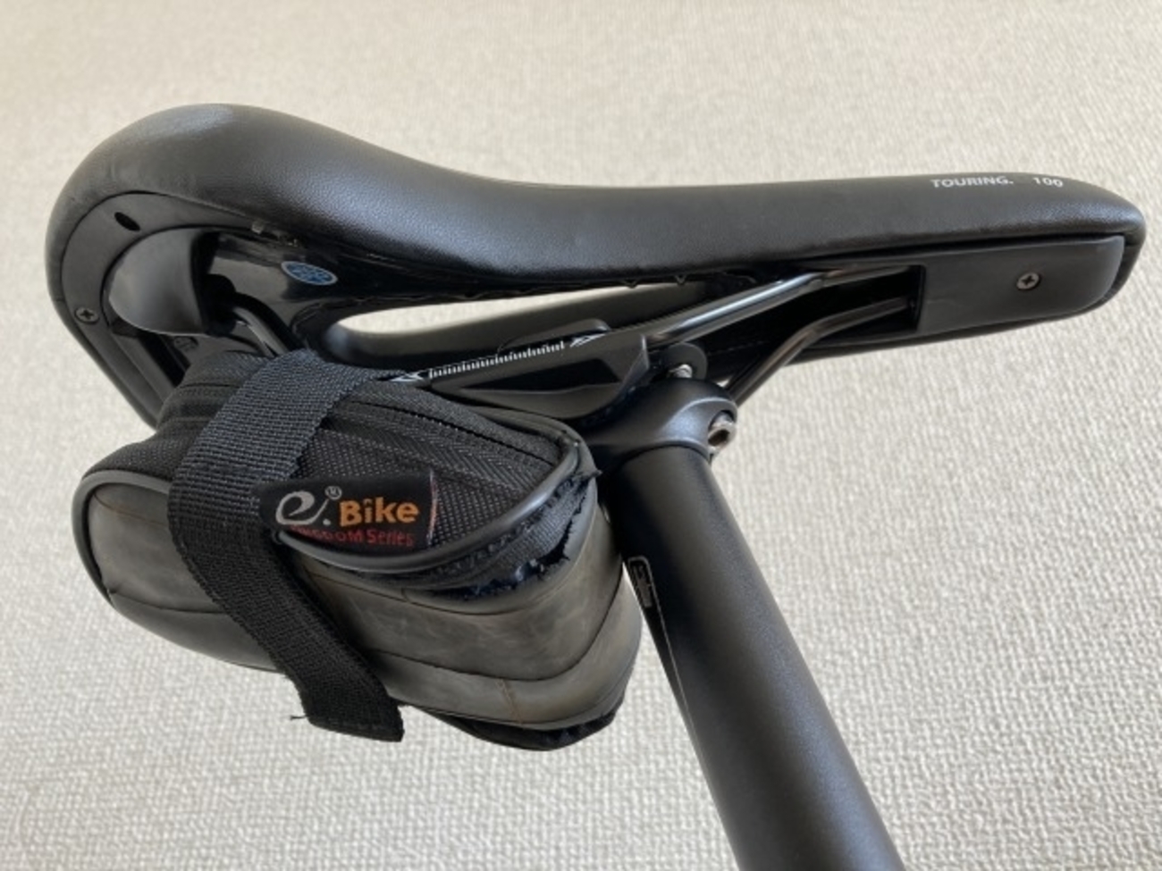本革　サドルバッグ 黒　自転車　バイク 楽天市場】【お買い物マラソン☆ポイント2倍】サドルバッグ