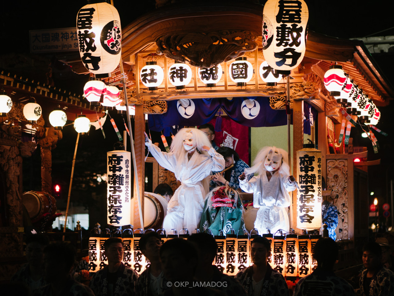 4年ぶりにフル開催された大國魂神社 くらやみ祭、22台の山車が巡行する 