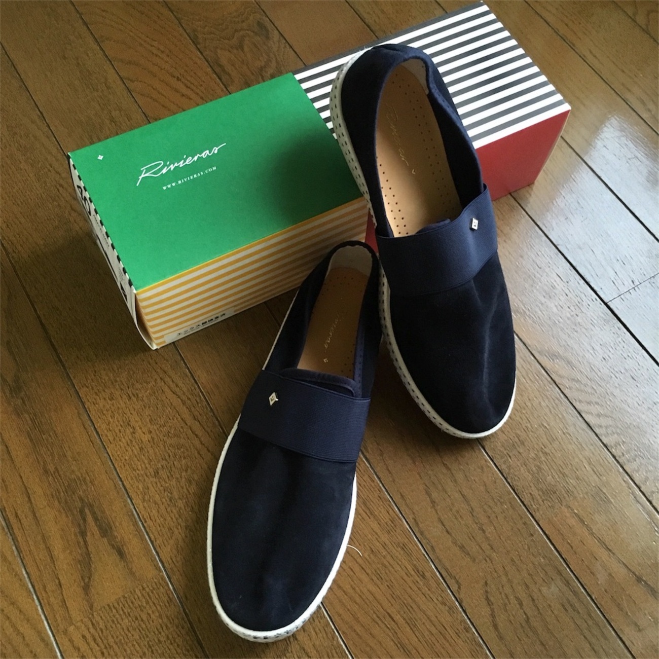 Rivieras（リビエラ）スエードスリッポンを購入！ - ビジネスマンの 