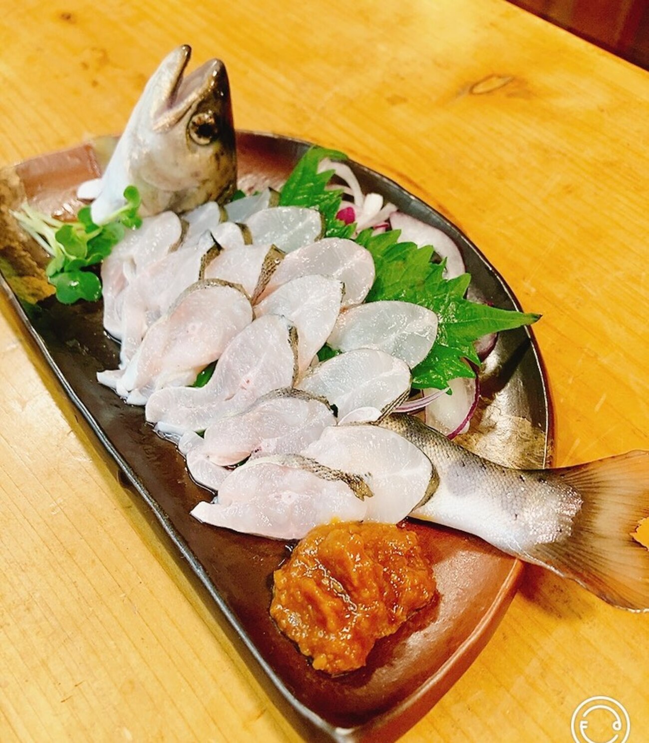 アマゴの背越し