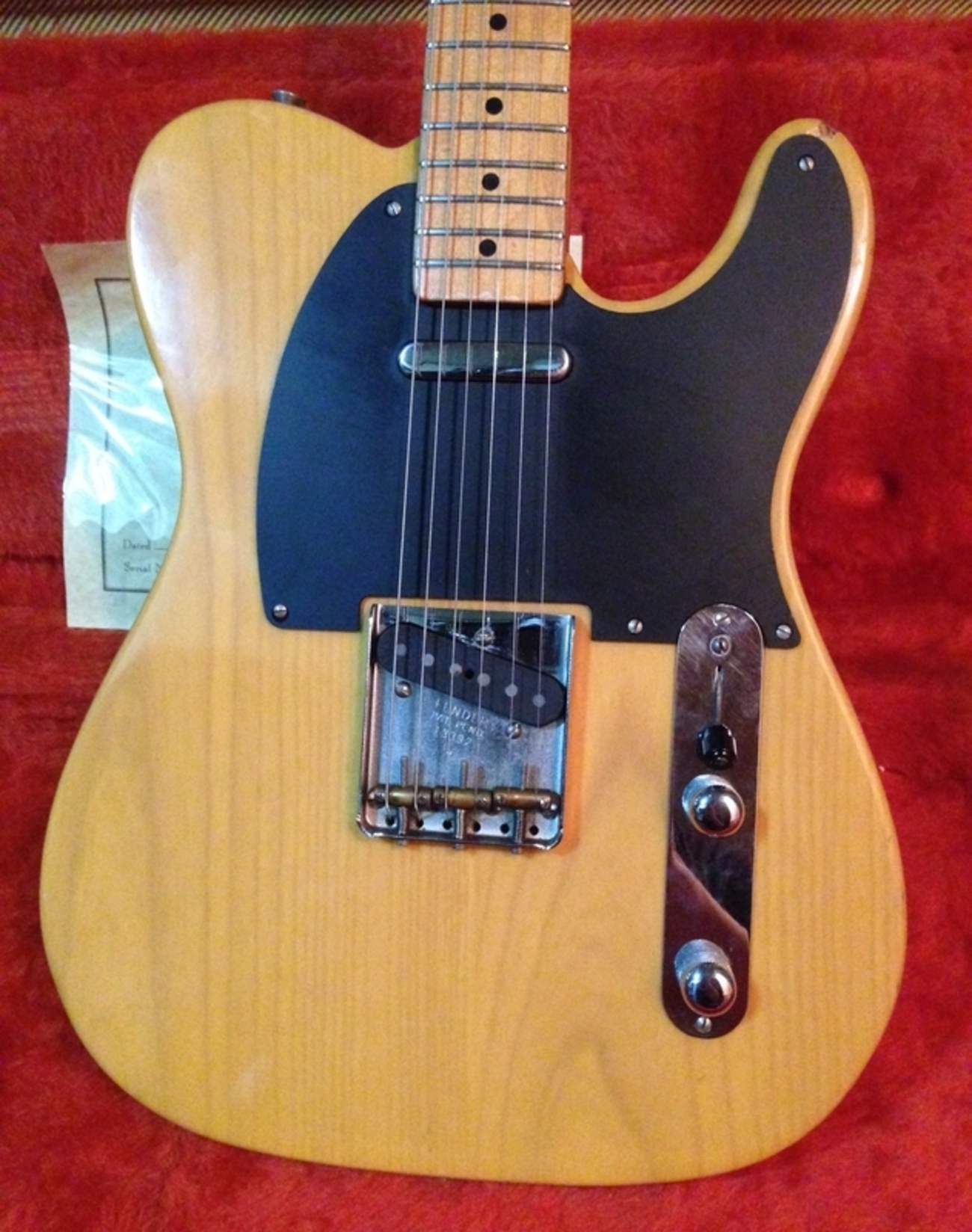 1990 Fender USA '52 Vintage Reissue Telecaster Butterscotch 