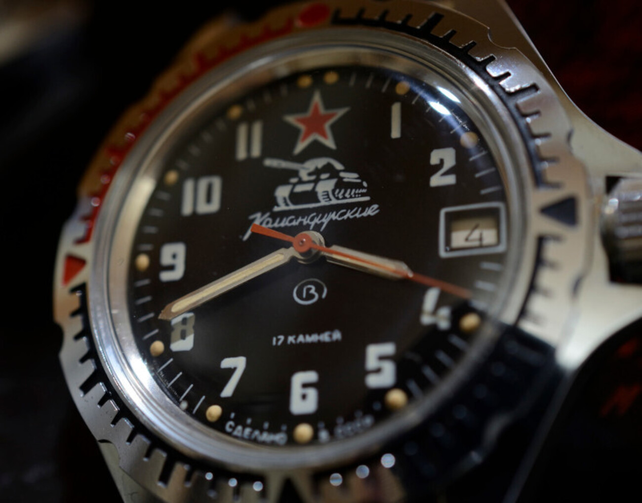 旧ソ連製 ボストーク手巻き時計 ステンレススチール（VOSTOK 
