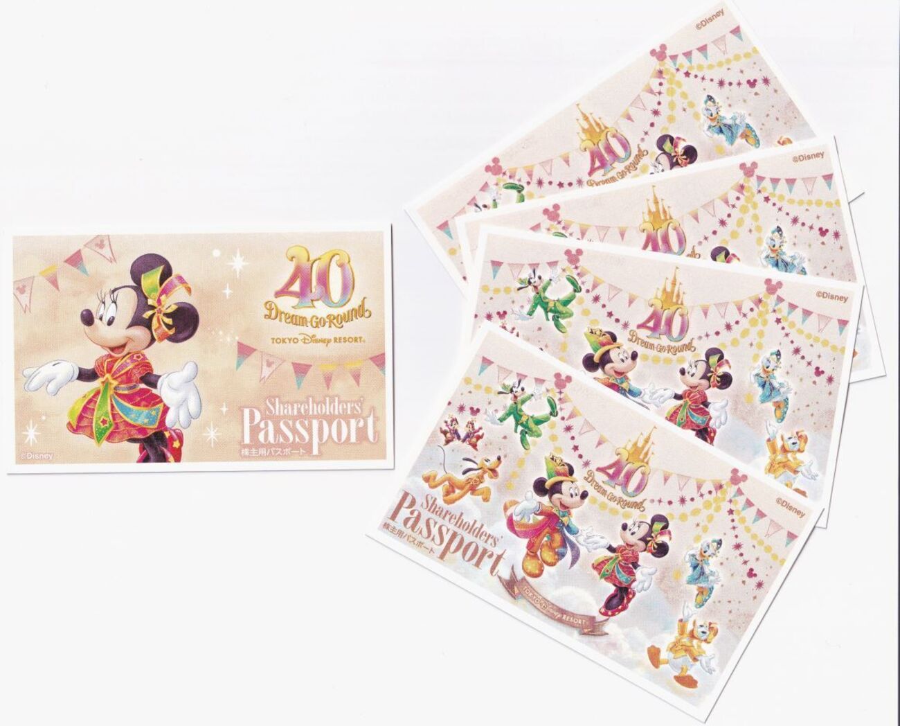 東京ディズニーリゾート 株主用パスポート ２枚 有効期限2025年1