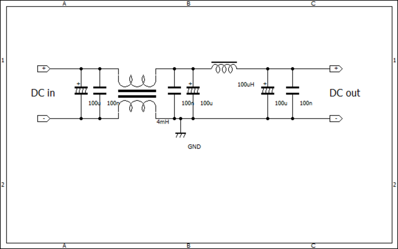 スイッチング電源のノイズを減らす