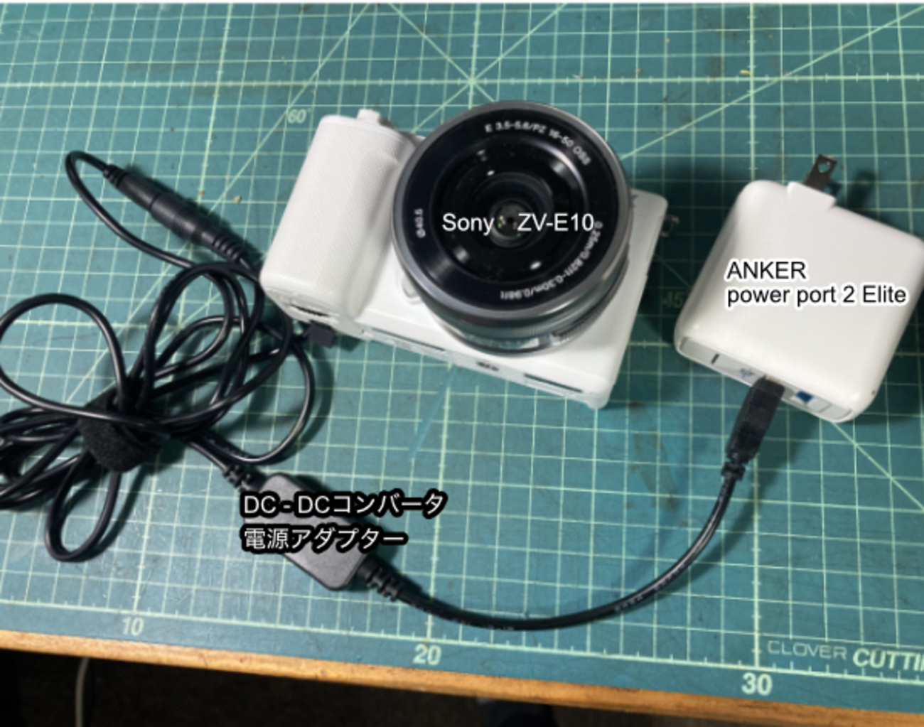 ソニー ZV-E10電源アダプター - 星みるみち