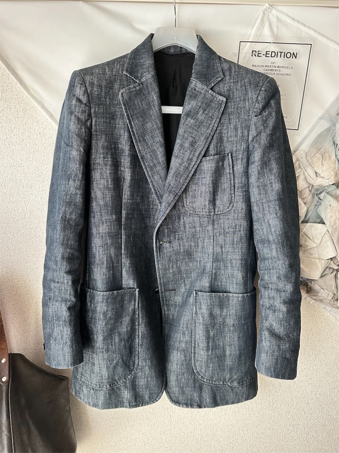 ⑩ Maison Martin Margiela 02ss Denim Tailored Jacket - 【めるログ 