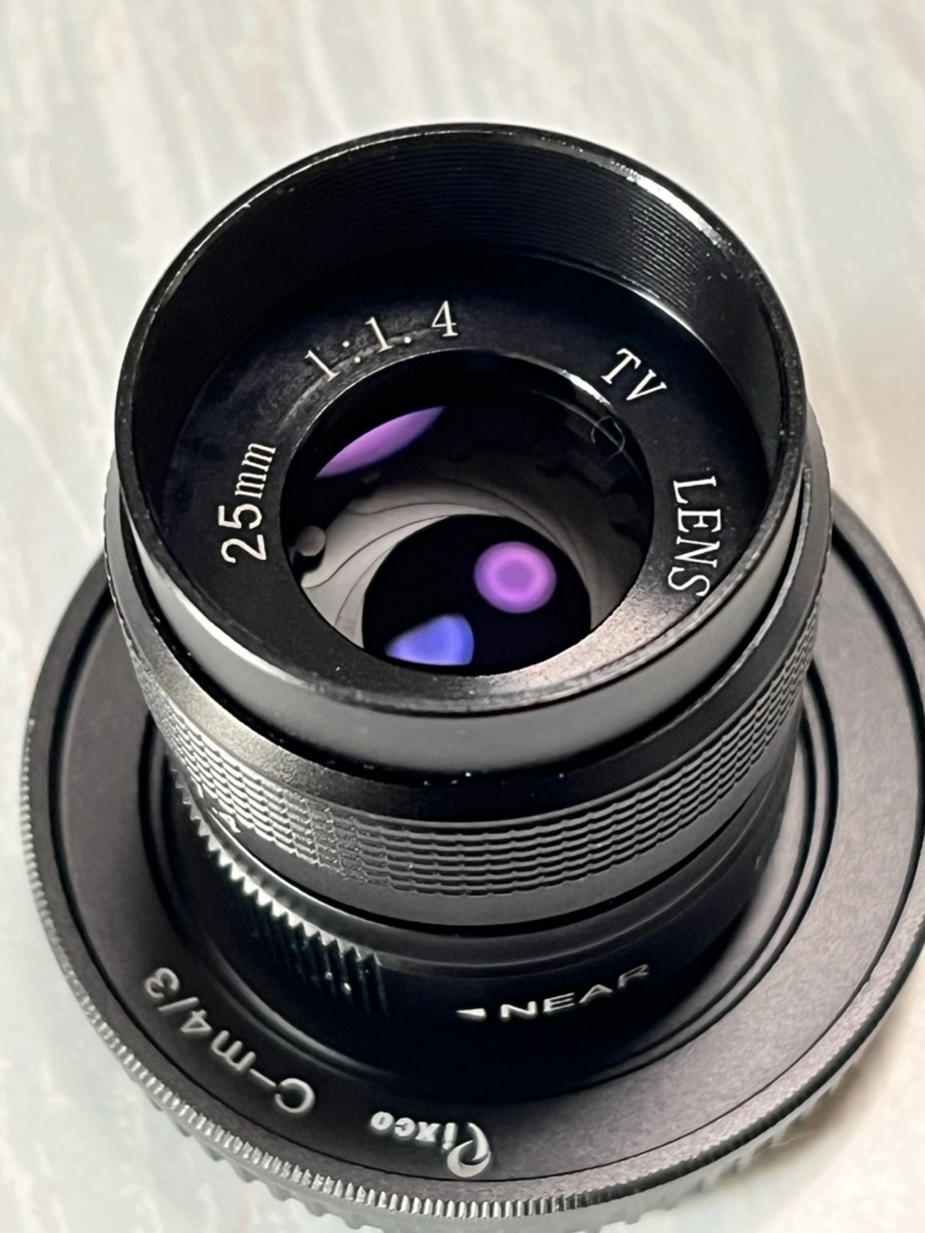 Cマウントレンズ Pixco 25mm F1.4 - しもた屋ANNEX