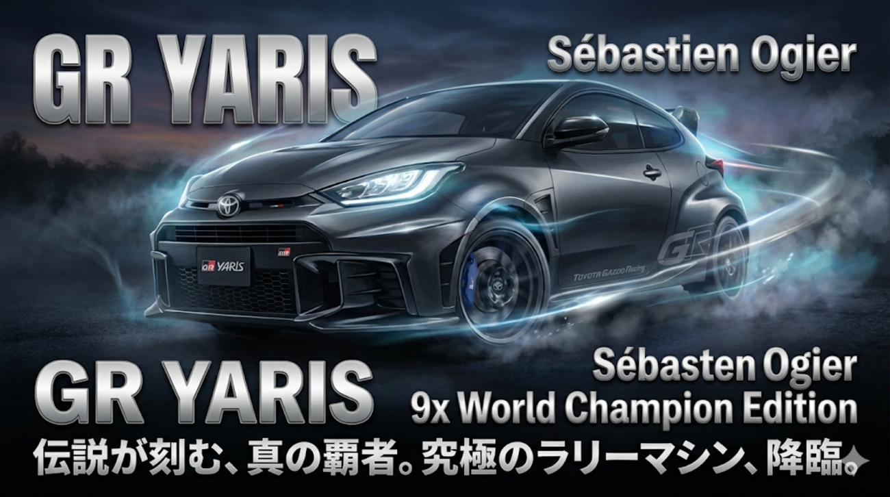 GRヤリス「セバスチャン・オジエ9xワールドチャンピオン エディション