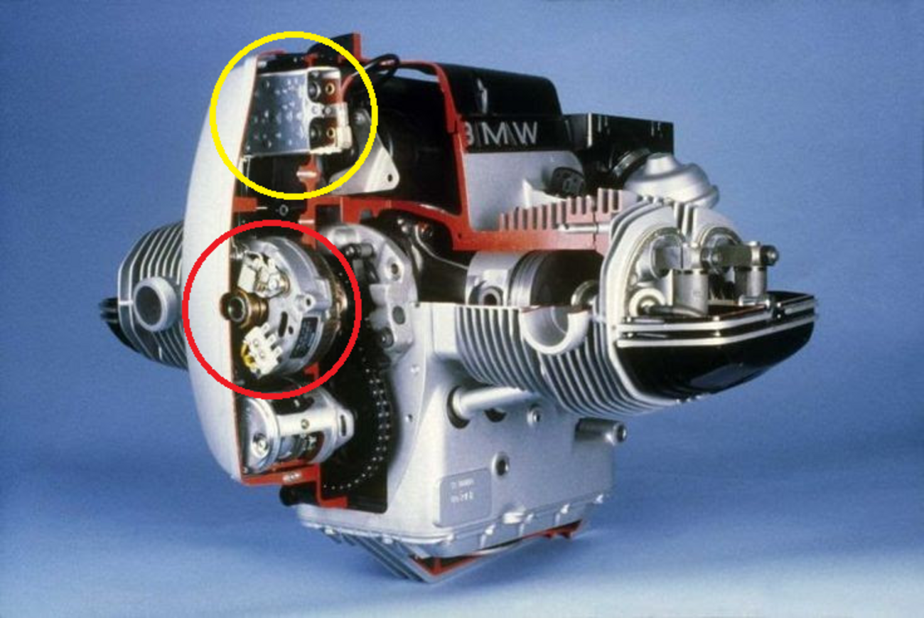 続・Silent Hektik オルタネーター - 1989年式 BMW R100RS の備忘録