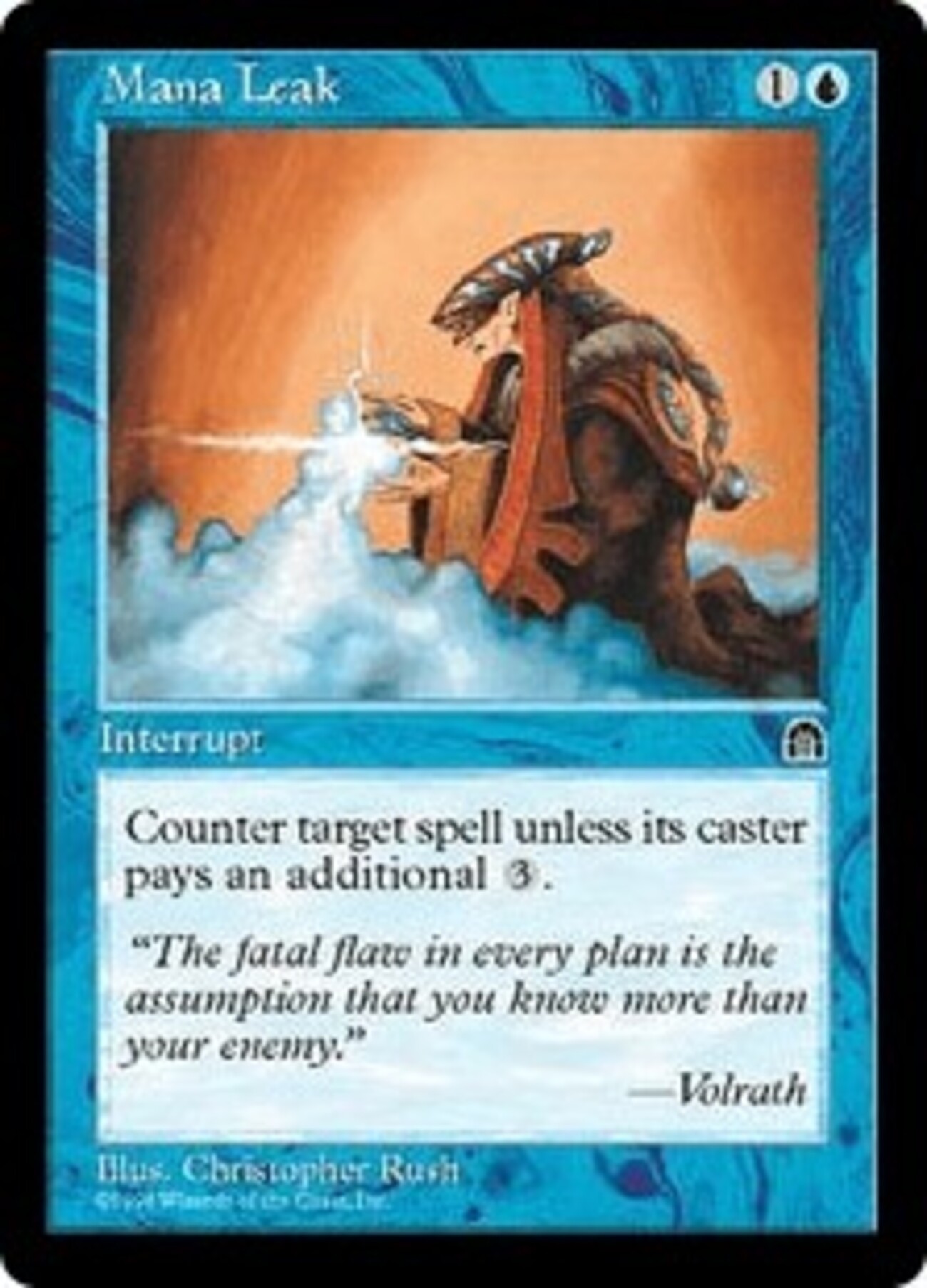 エラーカード FOIL マナ漏出 Mana Leak 英語 DCIマーク Error Card Foil Mana Leak English Dci Mark | eBay