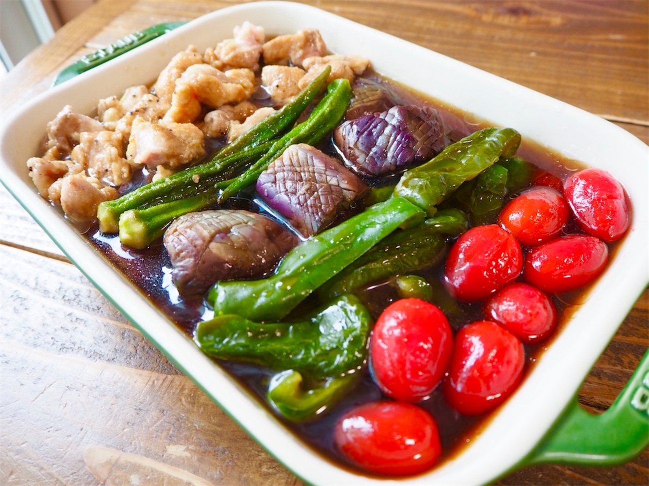 夏 野菜 の 揚げ 浸し