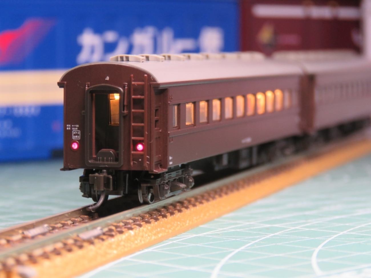 茶 オハ35 KATO - 鉄道模型 戦後形 カトー 客車 クローゼットの中の