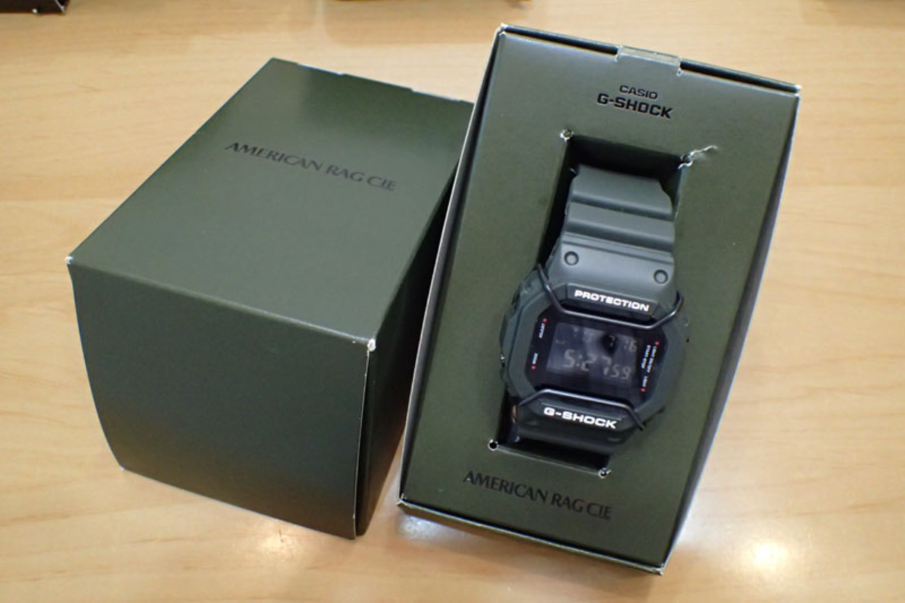CASIO×アメリカンラグシーの別注G-SHOCKをお買取 - ウォッチ911の本音 
