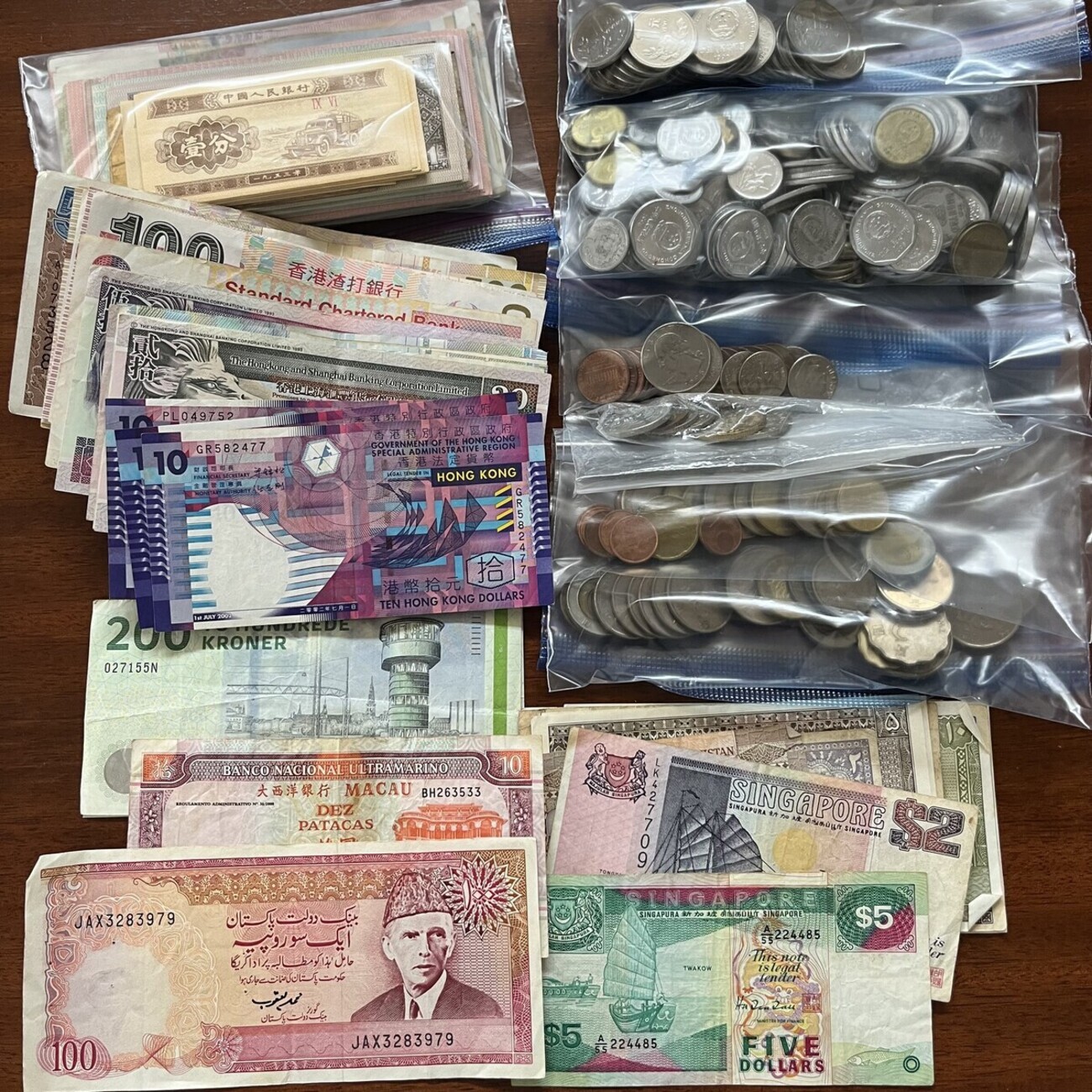 外国のお金を寄付する - インタプリタかなくぎ流