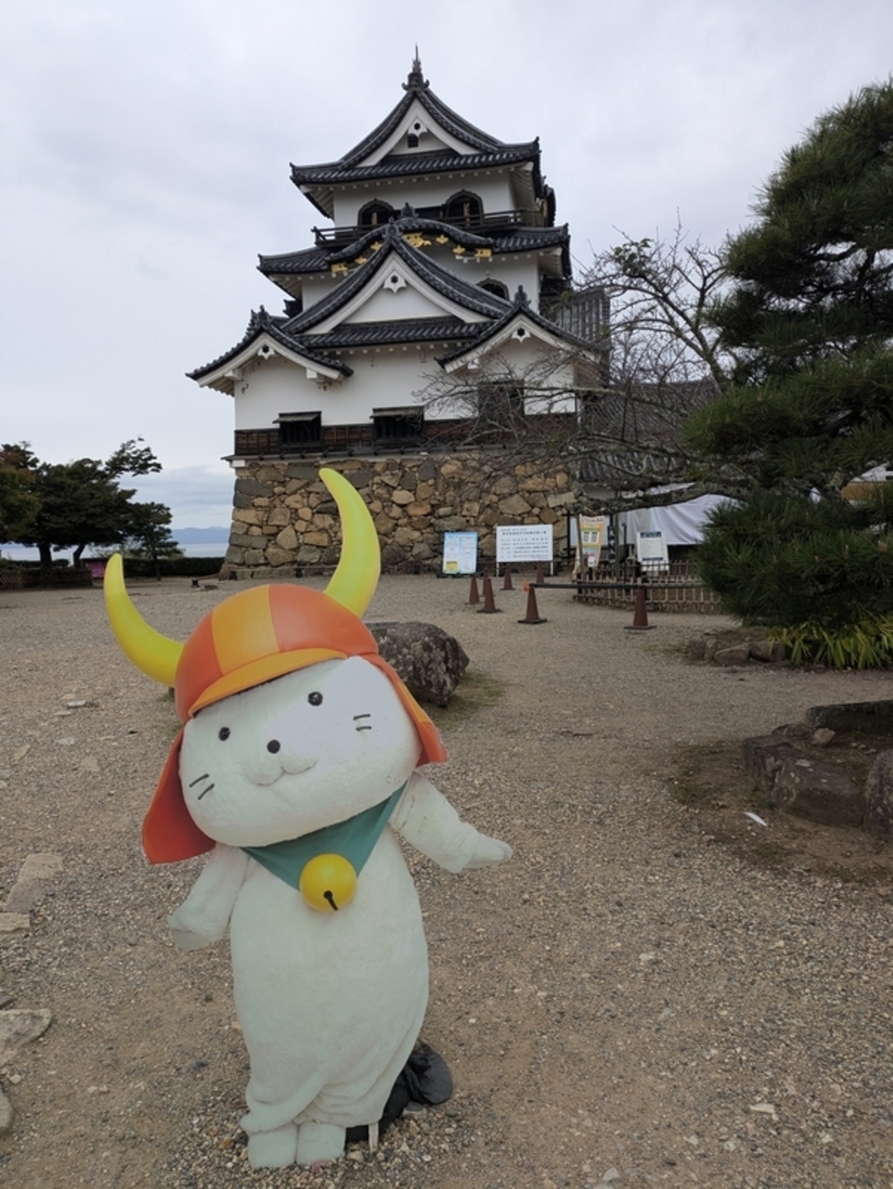 【お城EXPO】国宝彦根城　ひこにゃん　2種セット 彦根城 入城記念符 ひこにゃん版 | 全国御城印コレクション - 攻城団