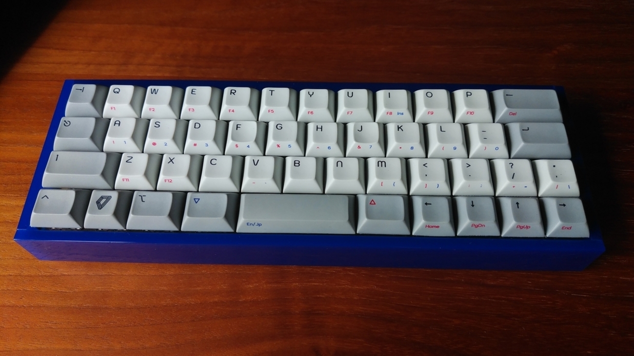 40%サイズの自作キーボードを作った - 機嫌を損ねたシェフの気まぐれブログ