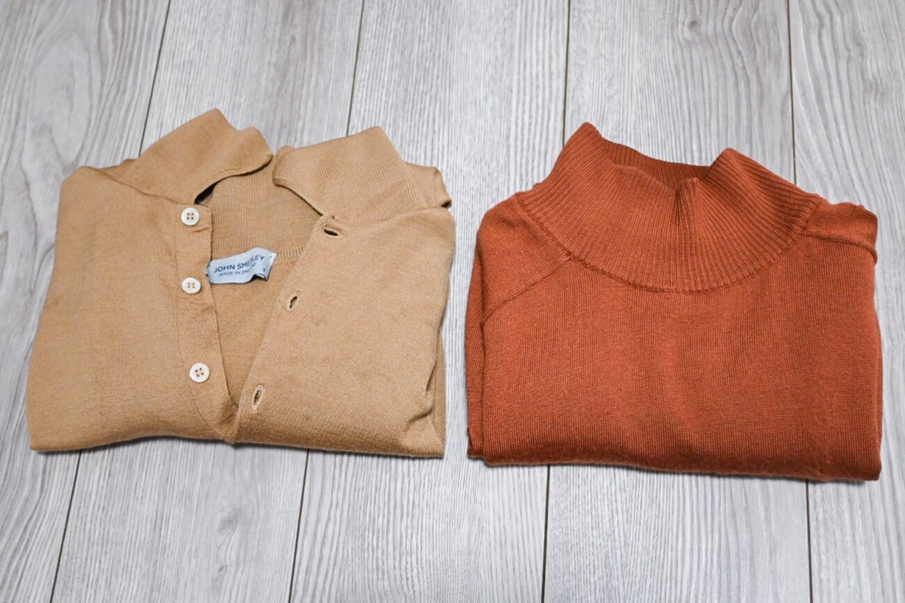 新品後2回のみ ユニクロのMサイズ 相当ジョンスメドレー/JOHN SMEDLEY 
