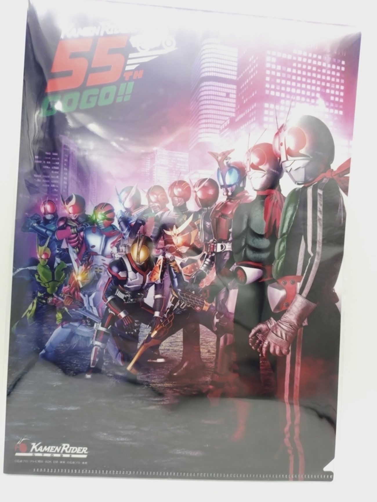 仮面ライダーストアで生誕55周年記念‼️限定グッズと限定ステッカーを 
